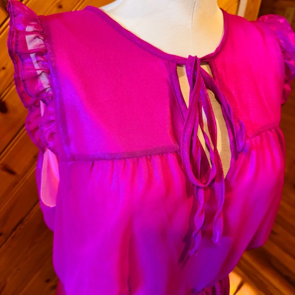 Adrienne Pink Fuchsia Dress - Picture 6 of 7
